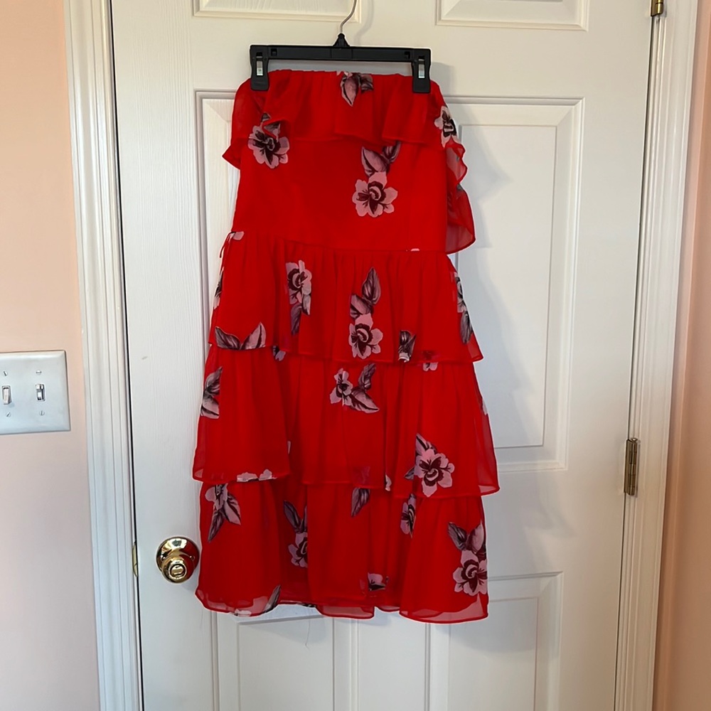 Strapless dress